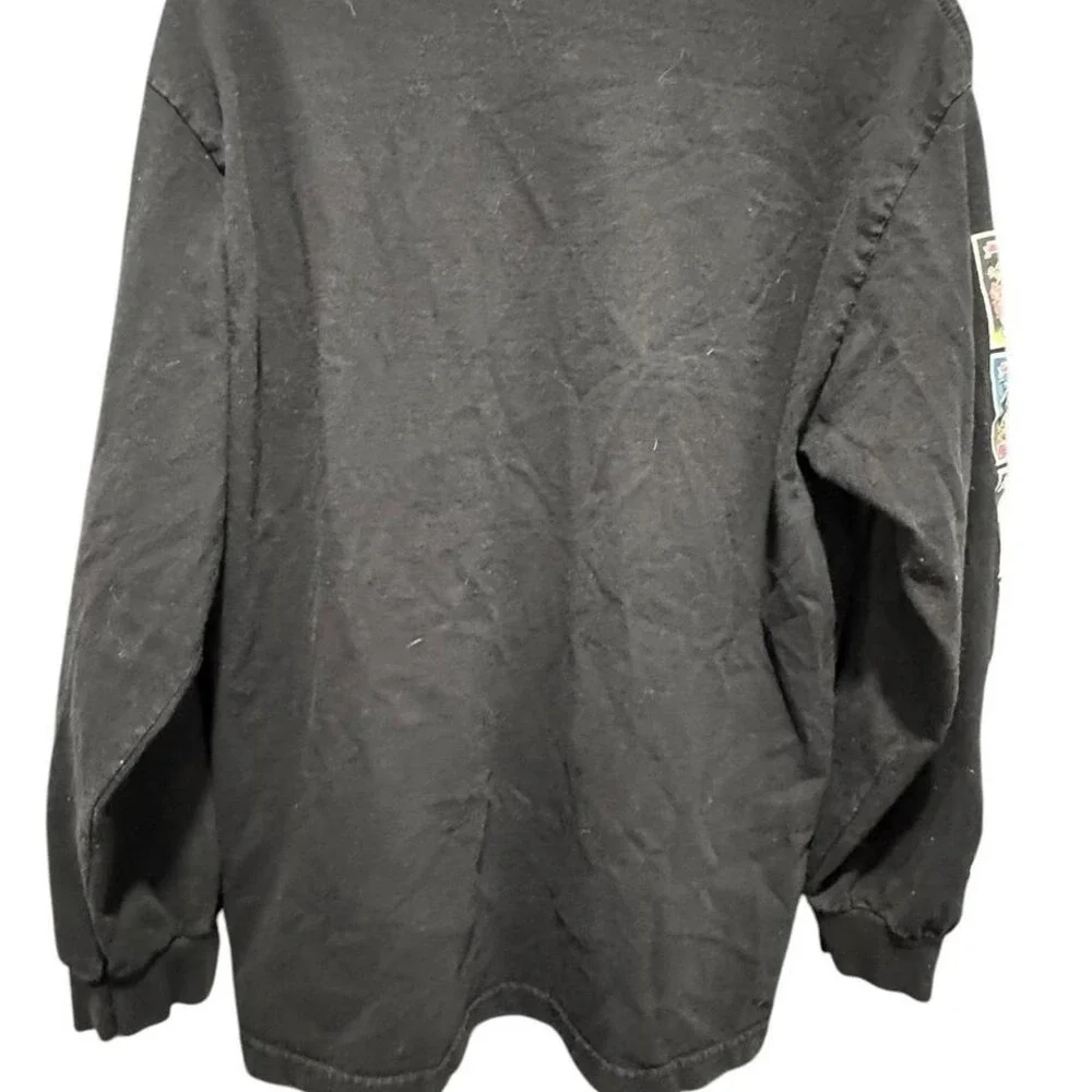 Santa Cruz Skateboards Mens Medium Garbage Pail Kids Adam Bomb Long Sleeve Shirt